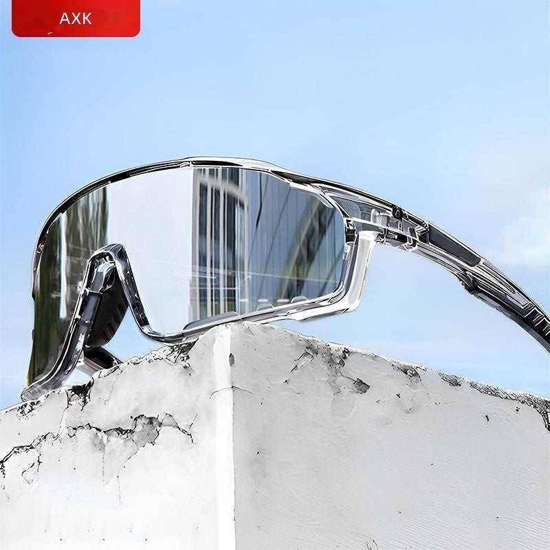AXK Cycling Goggles - Color-Changing, Day/Night Use, Windproof for Biking, Hiking & Outdoor Activities - Image 4