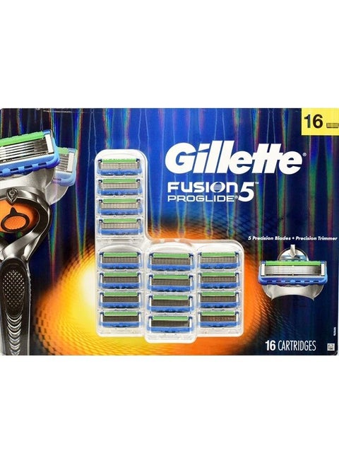 Fusion 5 ProGlide Precision Trimmer - Precision Trimmer + 5 Precision Blades +16 Cartridges