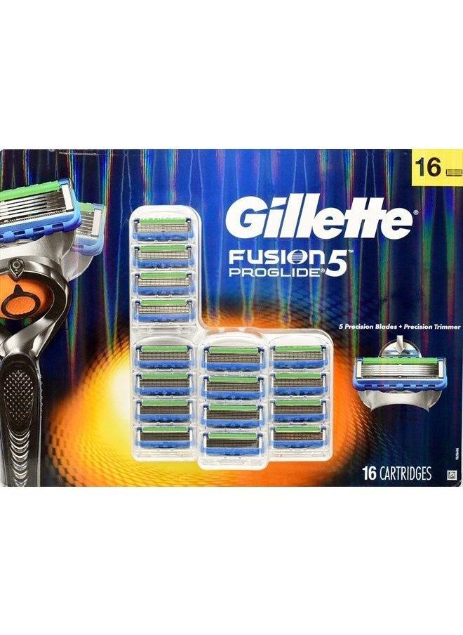 Gillette - Fusion 5 ProGlide Precision Trimmer - Precision Trimmer + 5 Precision Blades +16 Cartridges - Image 1