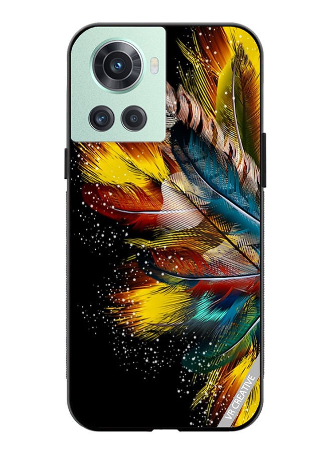 VR CREATIVE Protective Case Cover For OnePlus 10R Flower Design Multicolour - Image 1