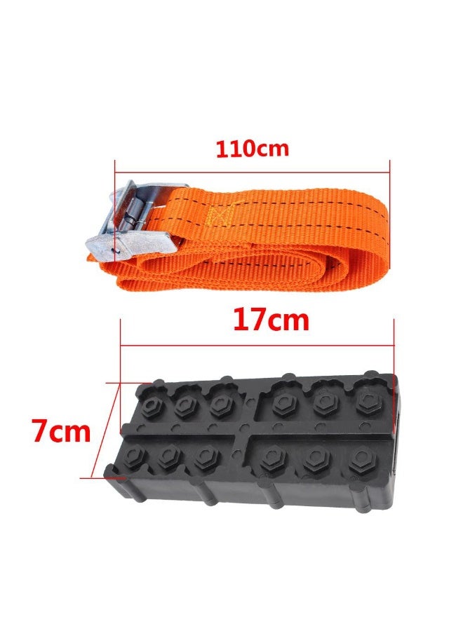 Sand and snow rescue boards, 2 rescue boards for self-pulling in the desert - Image 4