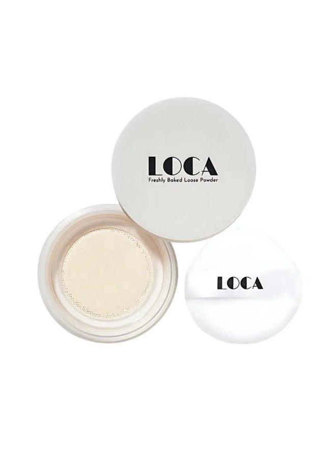 loca Loose Makeup Setting Powder 12g Butter Biscuit 04 - Image 1