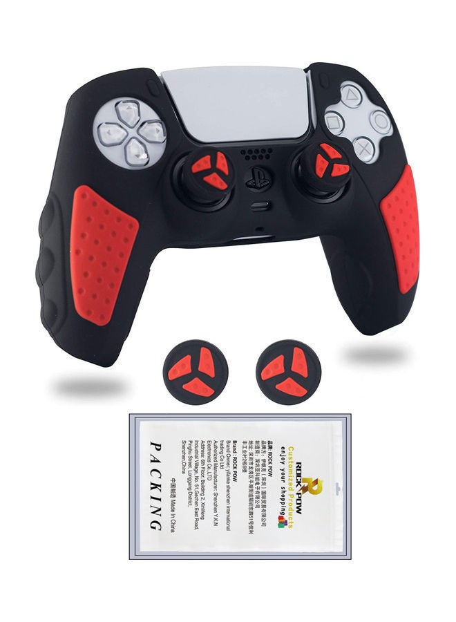 NIBEMINENT Silicone Grip Protector Rubber Case Cover Set for PS5 Controller - Image 1