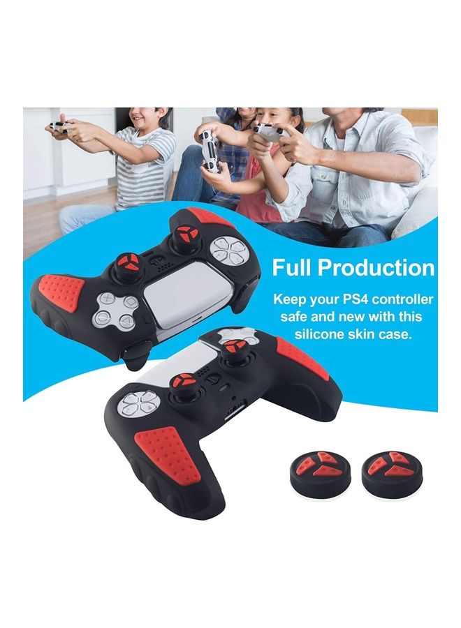 NIBEMINENT Silicone Grip Protector Rubber Case Cover Set for PS5 Controller - Image 4