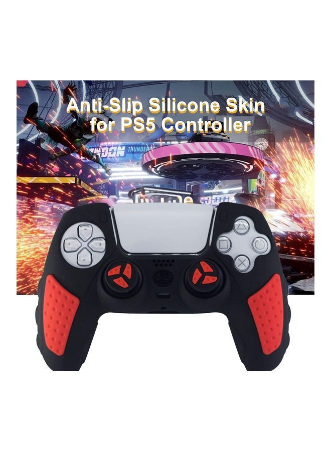 NIBEMINENT Silicone Grip Protector Rubber Case Cover Set for PS5 Controller - Image 5