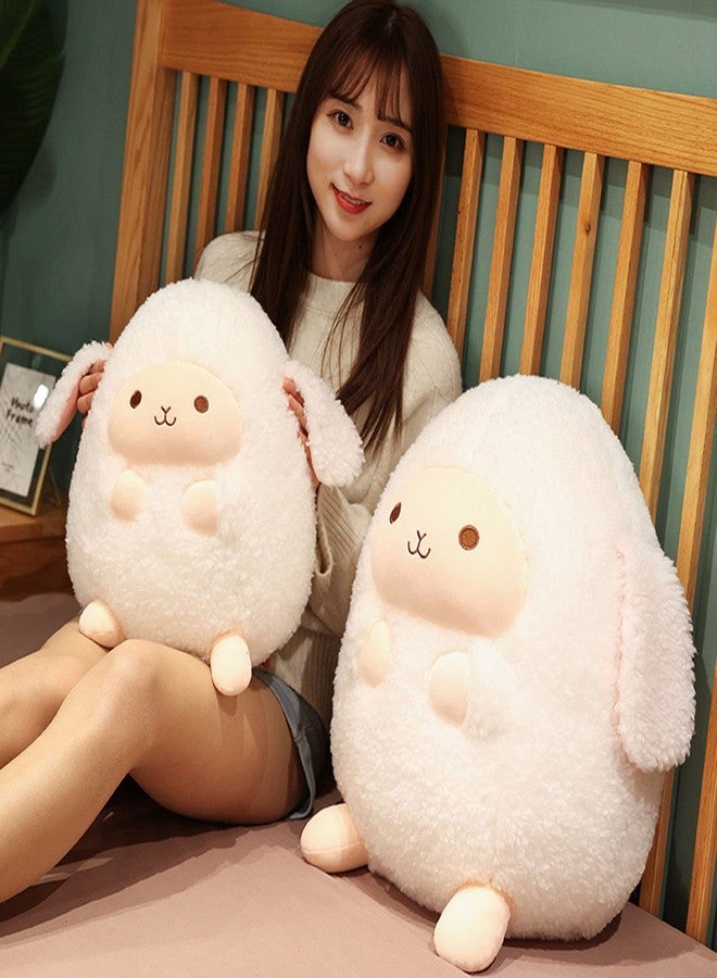 TONGSONG 9 Inch Plush Sheep Stuffed Animal Sheep Hugging Pillow Cuddly Lamb Pillow Plushies Toy Lamb Huggable Anime Gifts for Kids and Lovers in Birthday, Valentines, Christmas, Thanksgiving Day... - Image 3