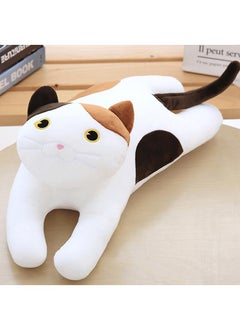 Y&D Stuffed Kneeling Cat Plush Pillow Toys White 50cm  - Image 1