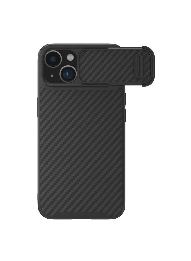 Nillkin Case For iPhone 14 Synthetic Fiber Camshield Magnetic Phone Case - Image 1