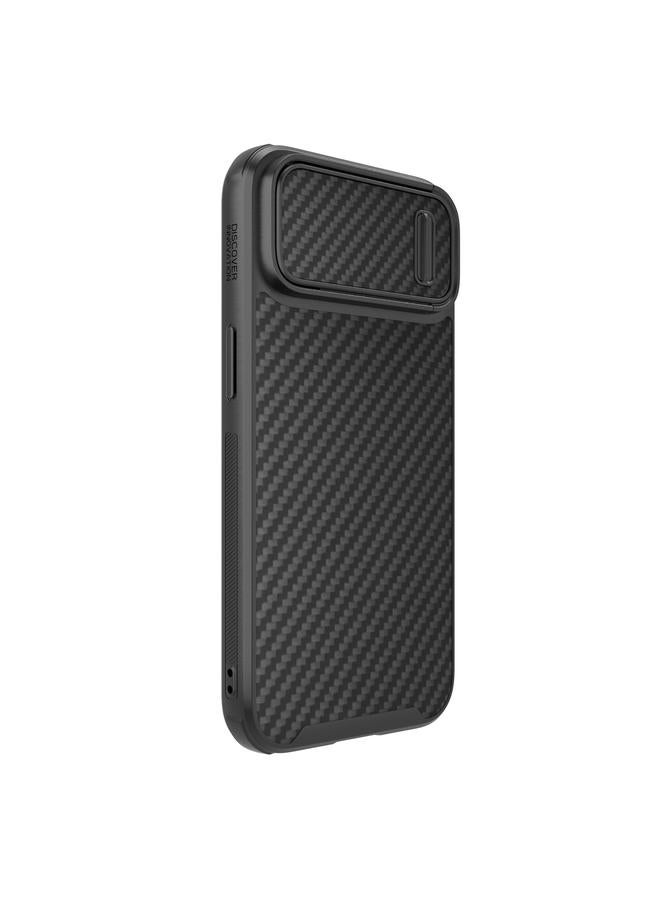 Nillkin Case For iPhone 14 Synthetic Fiber Camshield Magnetic Phone Case - Image 2