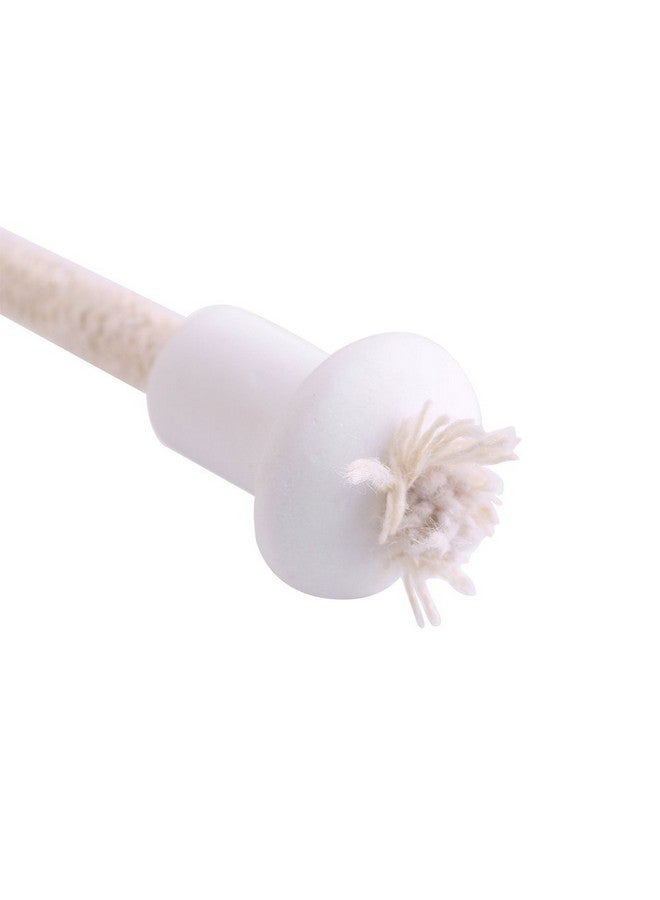 ZERONE Oil Lamps Wicks With Ceramic Holder 28Pcs Torch Wine Bottle Oil Candle Lamp Fiber Glass Heatresistant Kerosene Wick Replacement Fiberglass Tiki Wick For Patio Lightinggarden Light - Image 1