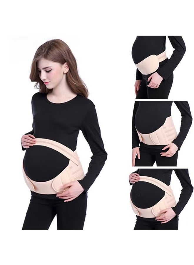 حزام الأمومة، حزام دعم الحمل، حزام البطن والخصر والظهر والحوض، حزام دعم البطن القابل للتعديل والتهوية للحمل، حزام دعم البطن المريح، أفضل هدية للنساء الحوامل (L) - Image 2