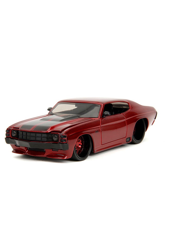 JADA Pink Slips 1:24 - 1971 Chevrolet Chevelle, Die-Cast Car with Base, Toys for Kids and Adults - Image 2