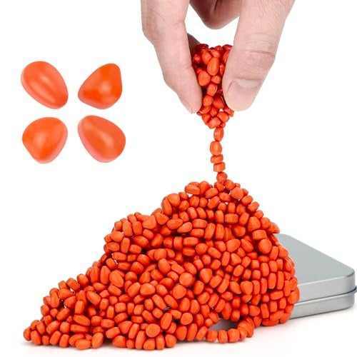 DYRDM 500 Original Ferrite Putty Orange Sensory Stones Adult Fidget Stress Relief Desk Office Item Ferrite Stones Stocking Stuffers Gifts - Image 1
