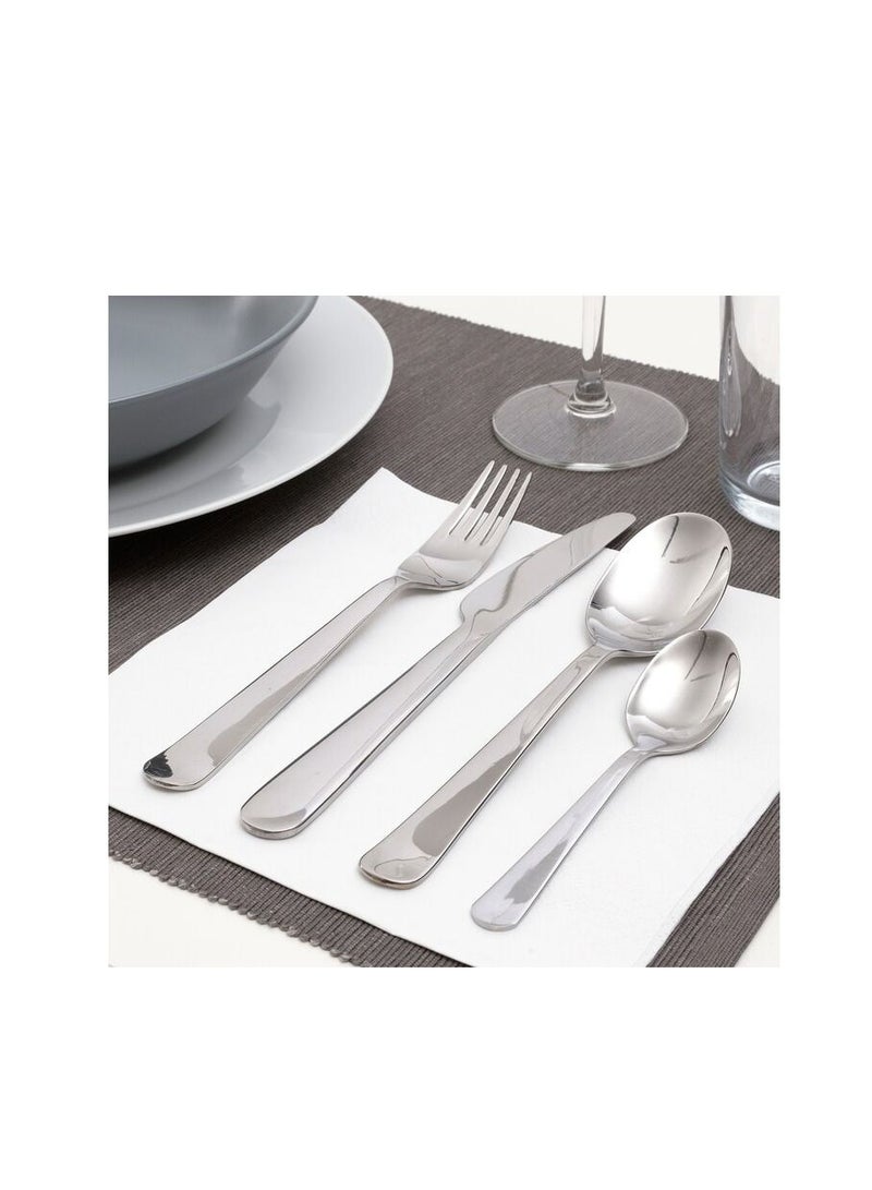 طقم أدوات تناول الطعام 24 قطعة، ستنلس ستيل - Image 3