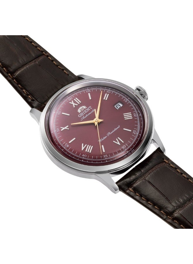 ORIENT Men Orient Bambino Version 2 Stainless Steel Unisex Automatic Dress Watch RA-AC0026R30B - Image 2