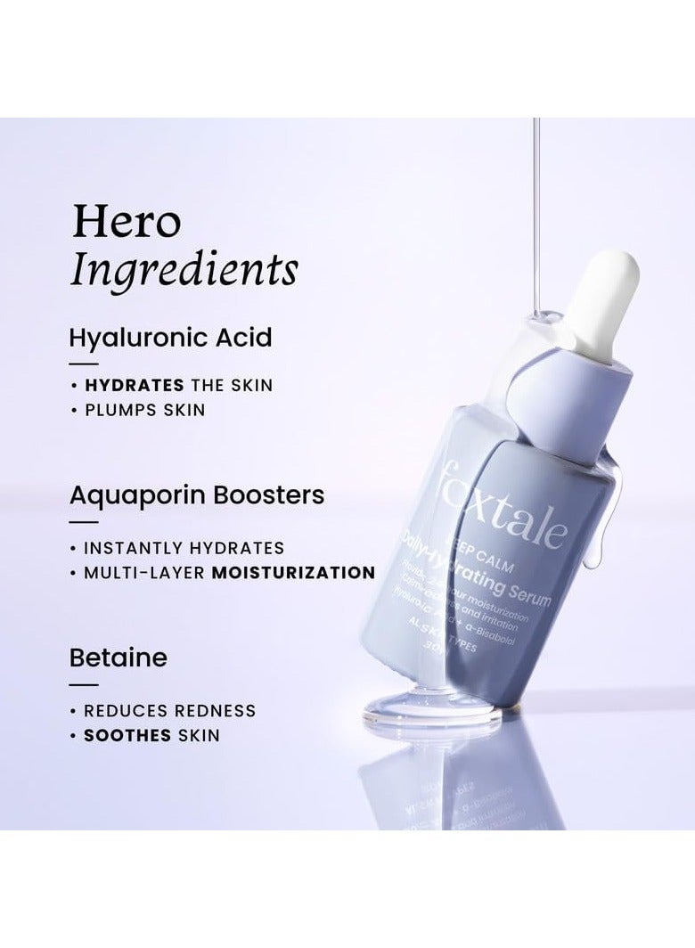 FOXTALE DAILY HYDRATING SERUM HYALURONIC ACID - (30ML) - Image 3