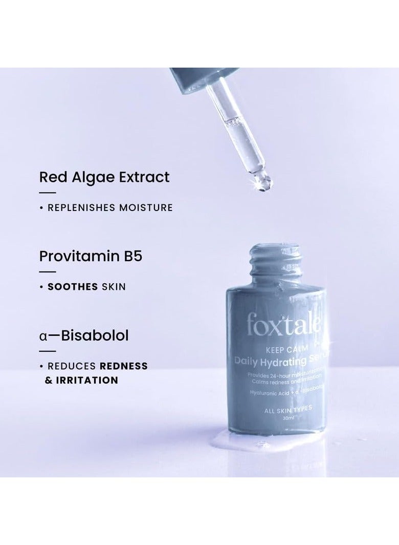 FOXTALE DAILY HYDRATING SERUM HYALURONIC ACID - (30ML) - Image 4