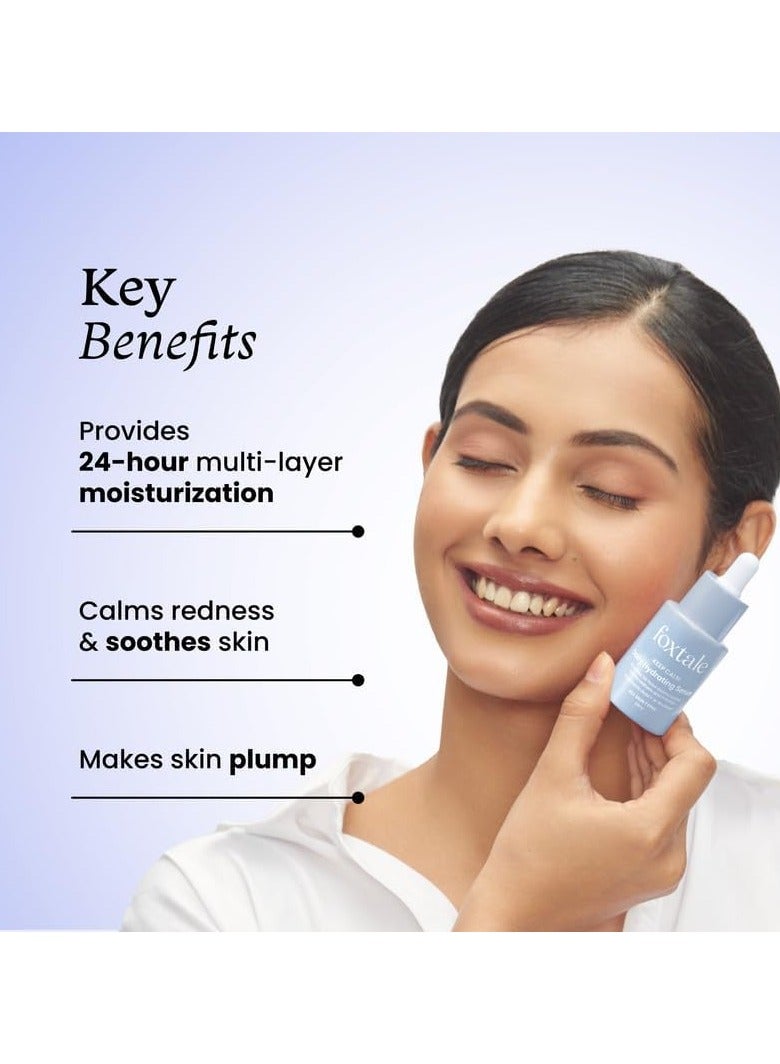 FOXTALE DAILY HYDRATING SERUM HYALURONIC ACID - (30ML) - Image 2