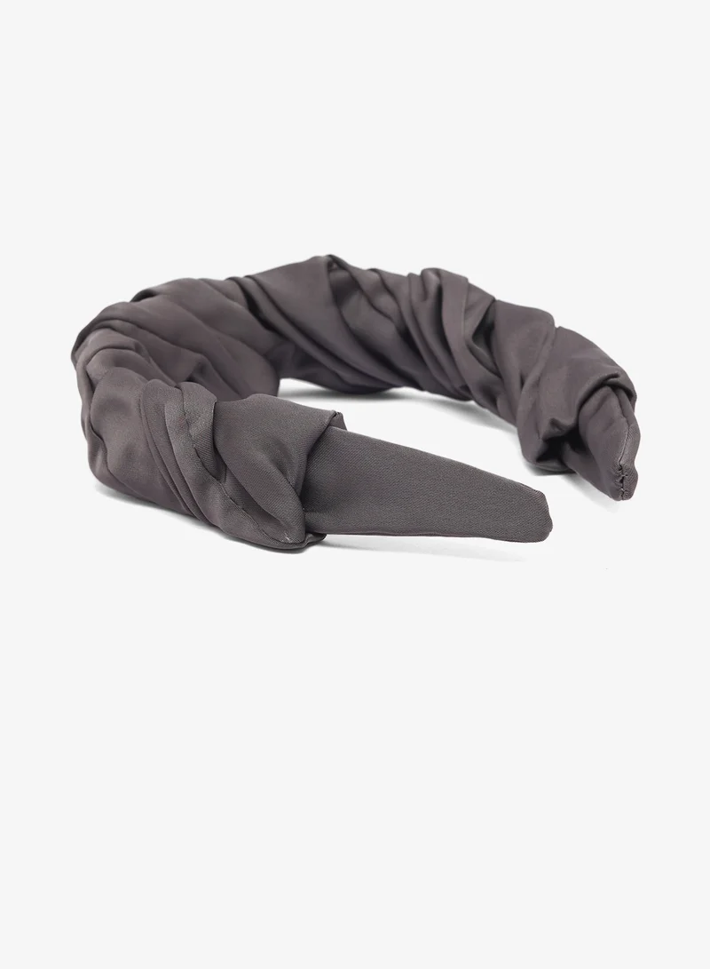 خزانة Satin Ruched Headband
