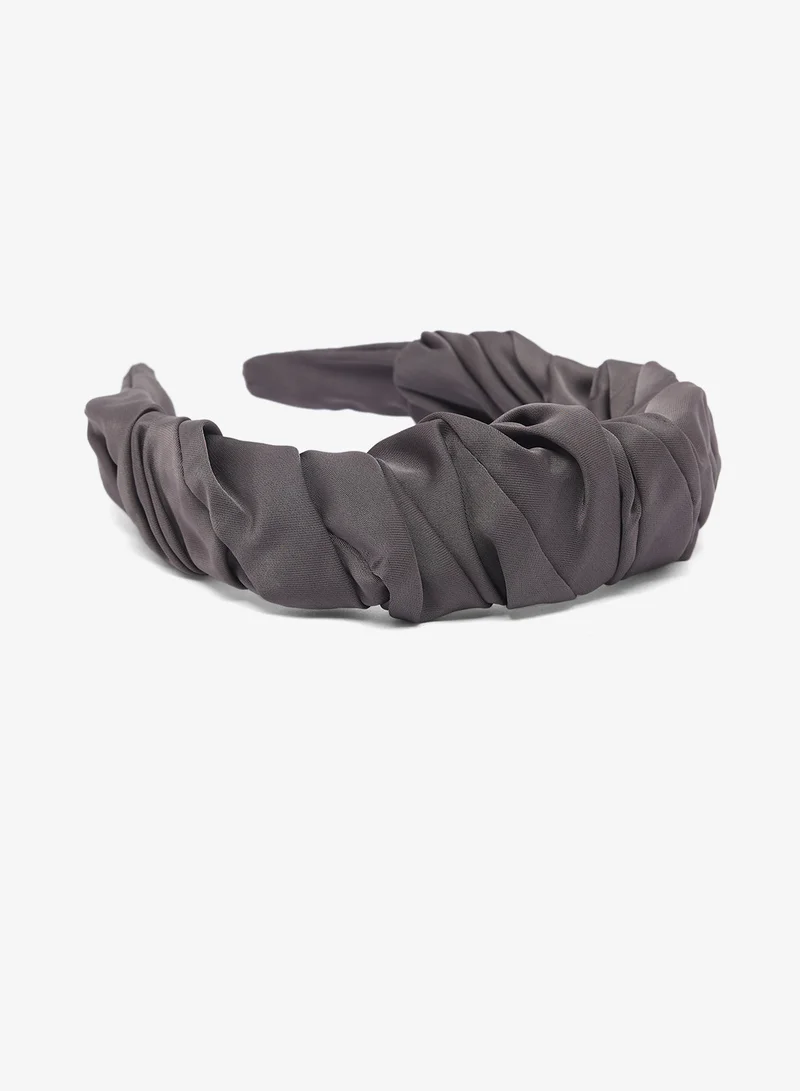 خزانة Satin Ruched Headband