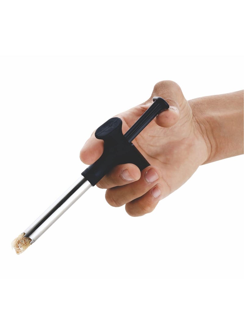 Breaker Designs Coconut Opener Stainless Steel Tool Driller Easy and Comfortable Grip Safe for Your Hands Set of 1 Multicolour