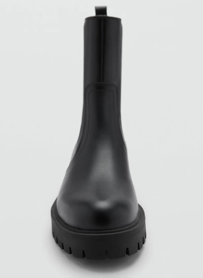 MANGO Casual Track Sole Chelsea Boots