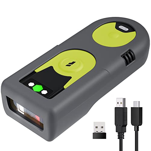Inateck Bluetooth Scanner 2D Barcode Scanner 2.4Ghz USB Adapter, Screen Scanning, Exclusive Shortcuts, BCST-42 - Image 1