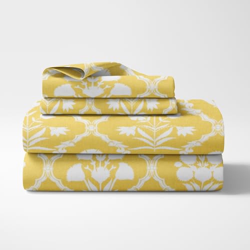 haus & kinder Bedsheet,100% Cotton Double Bed Bed Sheet, 186 TC Pure Cotton Bedsheet for Queen Size Bed, Cotton Double Bedsheets with 2 Pillow Covers, Tree of Life - Image 3