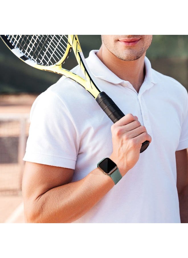 CCnutri - Stretchy Nylon Solo Loop Bands Compatible with Apple Watch 38mm 40mm 41mm 42mm 44mm 45mm 46mm 49mm, Sport Elastic Wristbands Women Men Straps for iWatch Series 10/9/8/7/6/5/4/3/2/1/SE 2/Ultra/Ultra 2 - Image 1