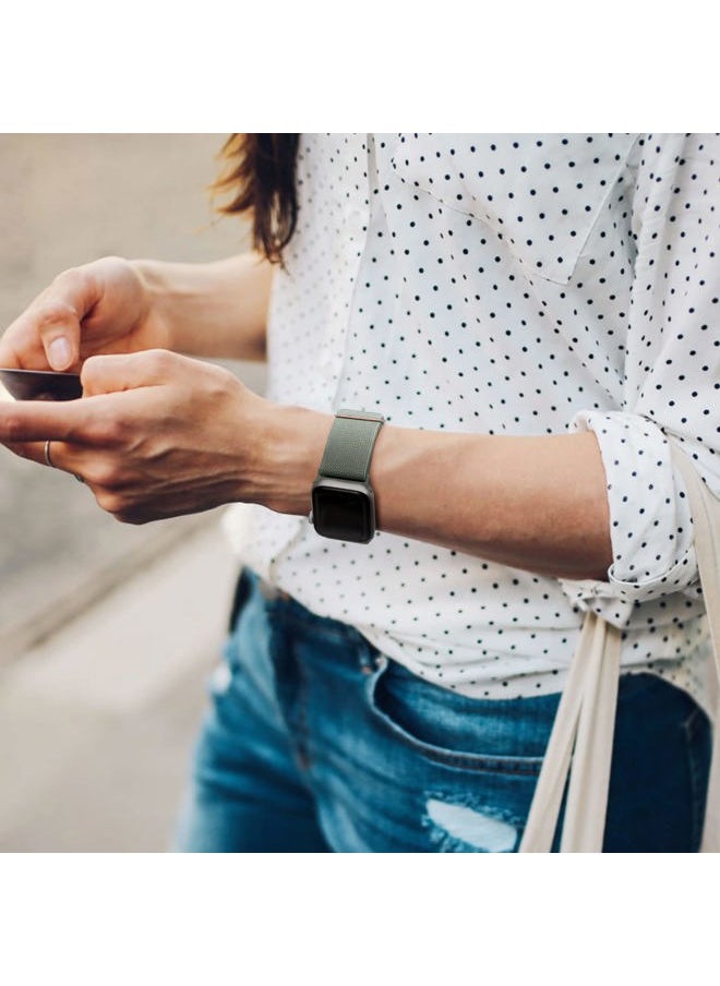CCnutri - Stretchy Nylon Solo Loop Bands Compatible with Apple Watch 38mm 40mm 41mm 42mm 44mm 45mm 46mm 49mm, Sport Elastic Wristbands Women Men Straps for iWatch Series 10/9/8/7/6/5/4/3/2/1/SE 2/Ultra/Ultra 2 - Image 1