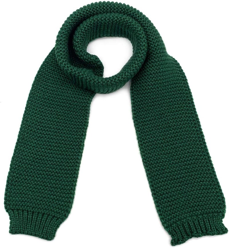 Dolores Store Kids Soft Knitted Scarf Fashion Solid Color Infant Toddler Warm Scarves Muffler Winter Wrap Shawl - Image 3