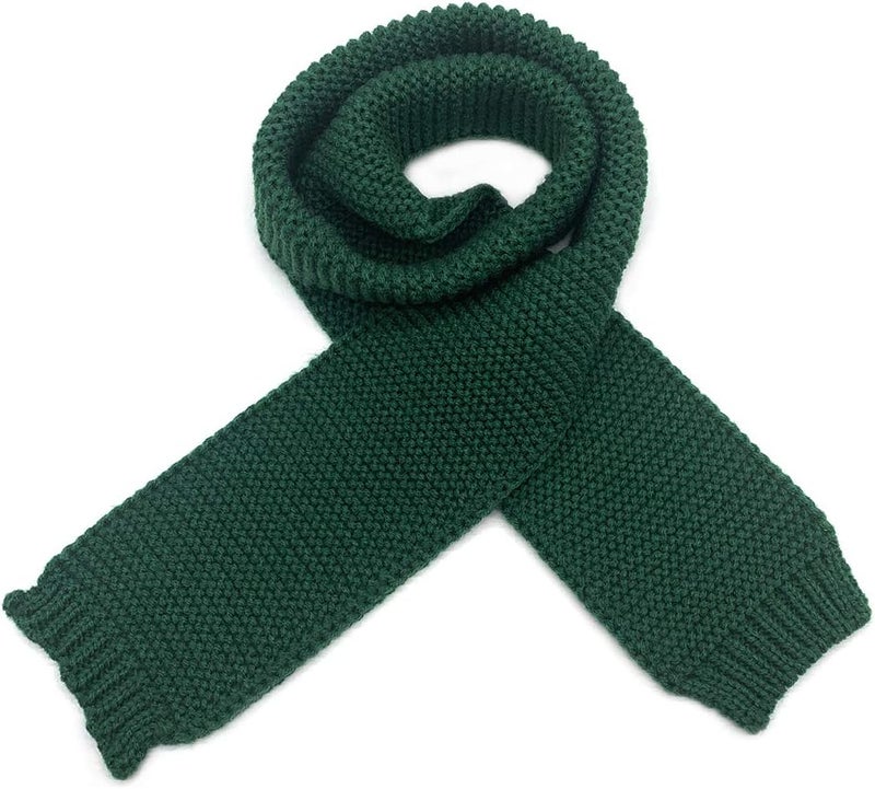 Dolores Store Kids Soft Knitted Scarf Fashion Solid Color Infant Toddler Warm Scarves Muffler Winter Wrap Shawl - Image 2