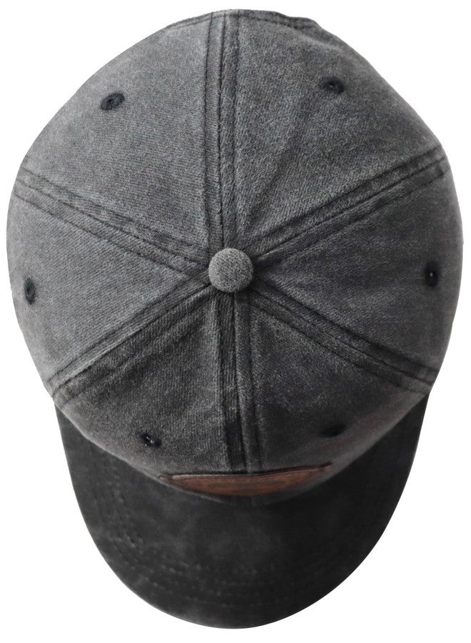 Wsaztulp Guitar Accessories for Men Women, Vintage Guitar Decor Baseball Cap, Funny Music Lovers Hat, Christmas Birthday Gifts for Guitar Players Dad Mom Black - Image 5