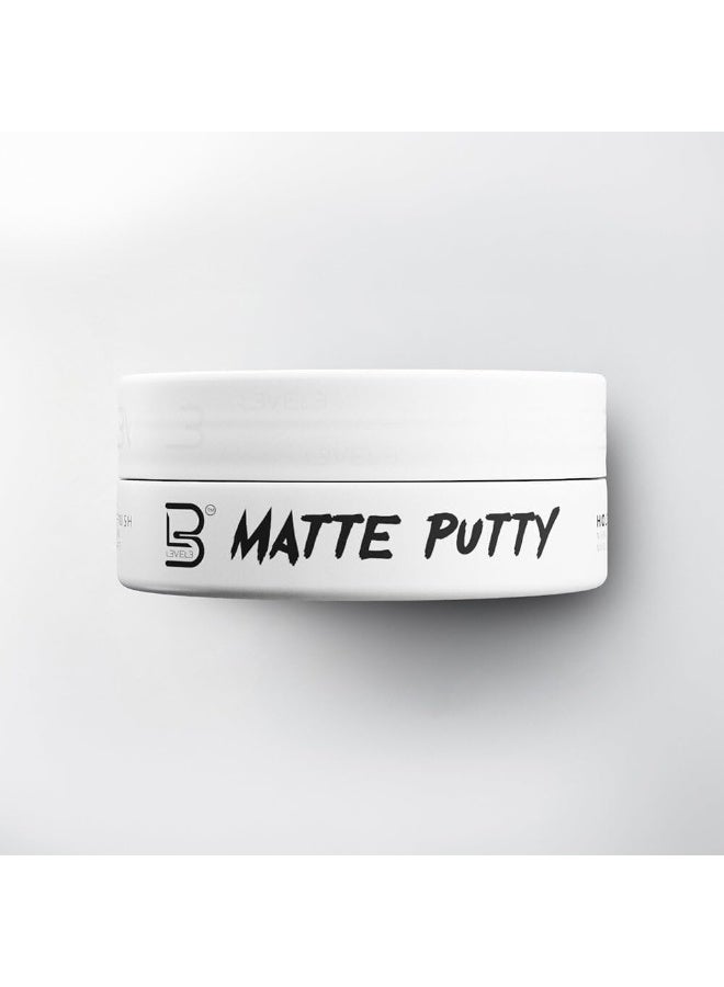 L3 Level 3 Matte Putty - Grooming Hair Product for Women and Men - Hair Texturizing Putty with Matte Finish - Easy to Style - Image 5