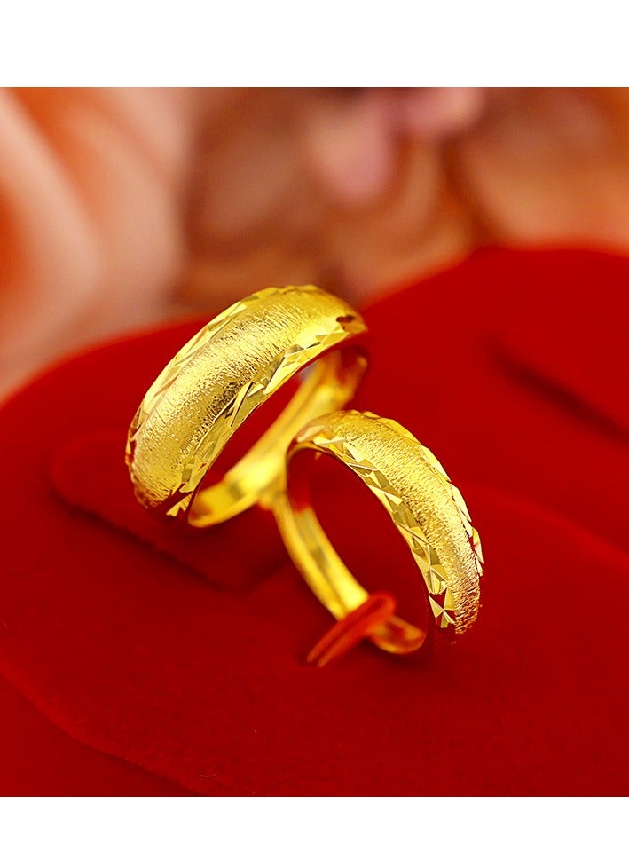 2-قطعة خمر زوجين خاتم، خاتم الخطوبة الزفاف والمجوهرات - Image 1