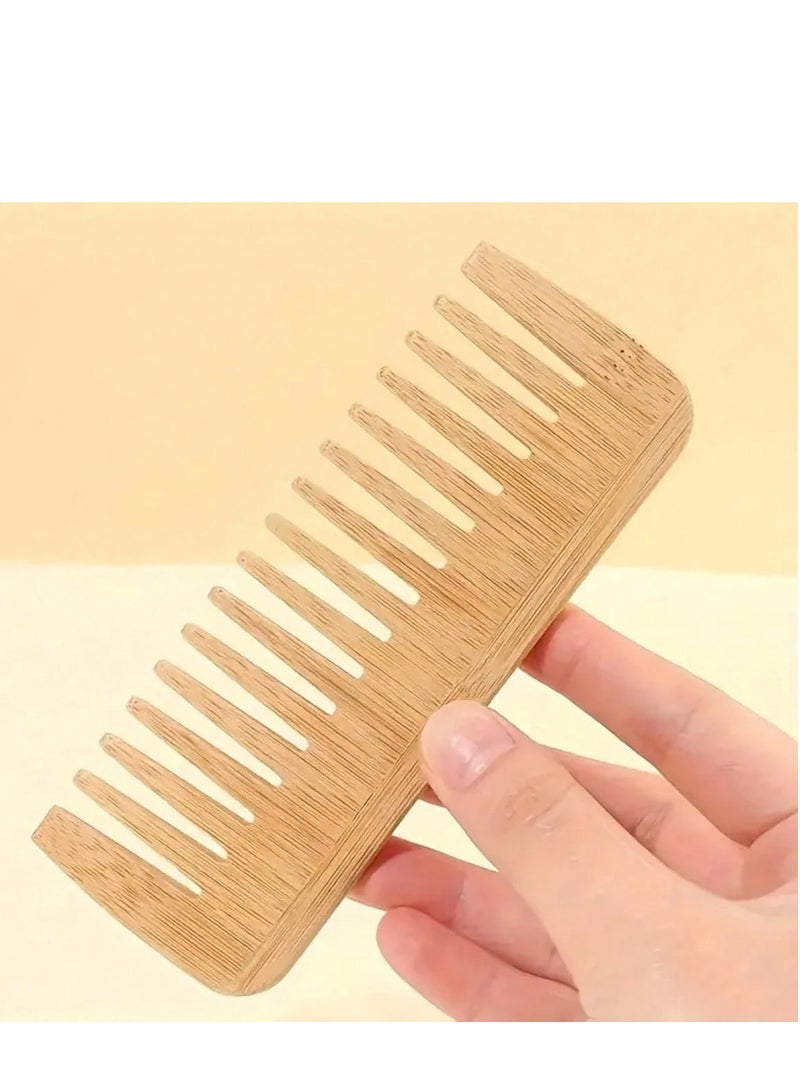 Shein Wooden Comb – Anti-Static Tool for Hair Styling, Massage & Nourishment - Image 2