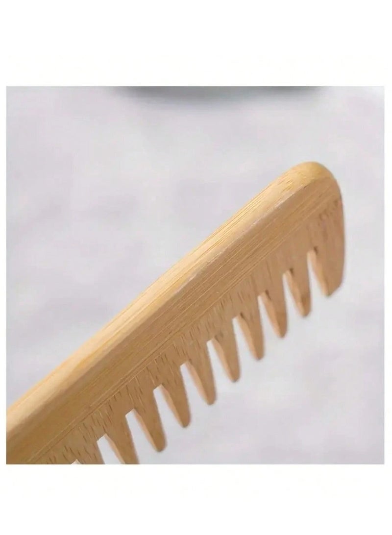 Shein Wooden Comb – Anti-Static Tool for Hair Styling, Massage & Nourishment - Image 3