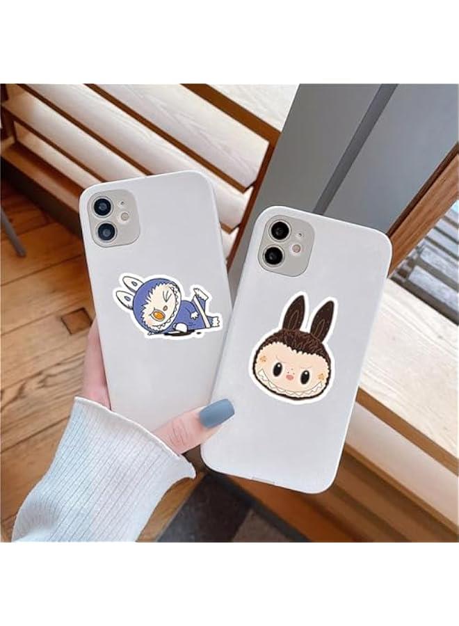 Arabest 120 pcs Cartoon Stickers for Labubu, Cool Stickers for Labubu Waterproof Vinyl Decal for Teen Water Bottler Sticker Adult Girl Laptop Skateboard Phone Guitar Travel Case Bike - Image 5