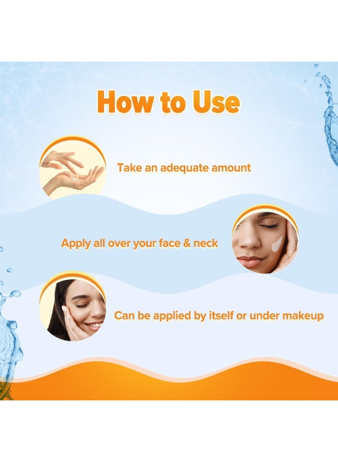 Aqualogica مرطب خفيف الوزن بفيتامين سي من أكوالوجيكا، مرطب وخالي من الزيوت، 100 جرام - Image 5