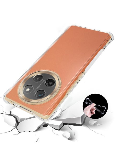 Honor X9C 5G Case, Designed for Honor X9c Case with Four Corner Anti-Fall Airbags, Slim Flexible TPU Rubber Soft Silicone Anti Slip Case Cover Fit for Honor X9c 5G 6.78 inch,  Clear