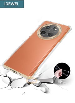 IDEWEI Honor X9C 5G Case, Designed for Honor X9c Case with Four Corner Anti-Fall Airbags, Slim Flexible TPU Rubber Soft Silicone Anti Slip Case Cover Fit for Honor X9c 5G 6.78 inch,  Clear  - Image 2
