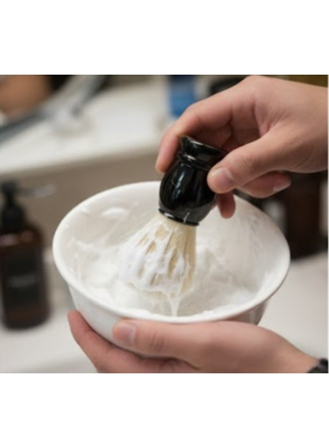 فرشاة حلاقة ، شعيرات طبيعية ناعمة، ألوان متعدده مصمم بشكل مريح ومتوازن مثالية للاستخدام اليومي وتدوم لفترة طويلة مع العناية المناسبة. - Image 3