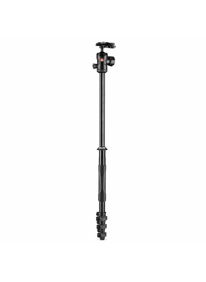 Manfrotto MKBFRLA4B-BHM Befree Advanced 2N1 Travel Tripod with Monopod, Lever Lock, Tripod Bag, Plate and Ball Head Included for Canon, Nikon, Sony, DSLR, CSC, Mirrorless, Up to 9kg, Aluminium  - Image 4
