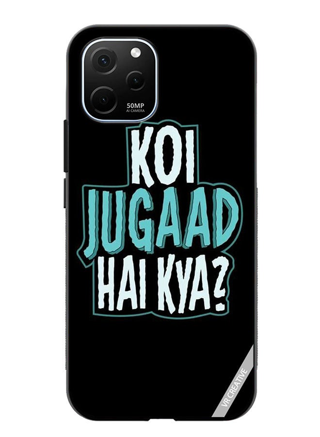 VR CREATIVE Protective Case Cover For Huawei Enjoy 50z Koi Jugaad Hai Kya Design Multicolour - Image 1