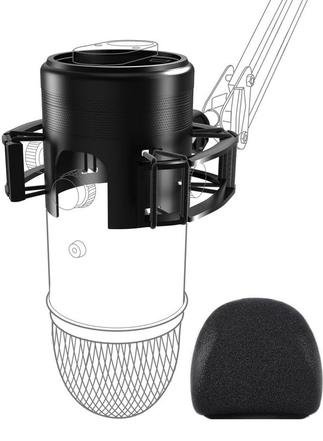 Etour Microphone Shock Mount for Blue Yeti - Image 1