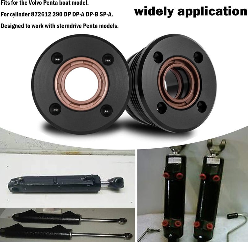 Yoursme Trim Cylinder RAM Rebuild Kit for Volvo Penta Duo Prop (2PCS) - Image 2