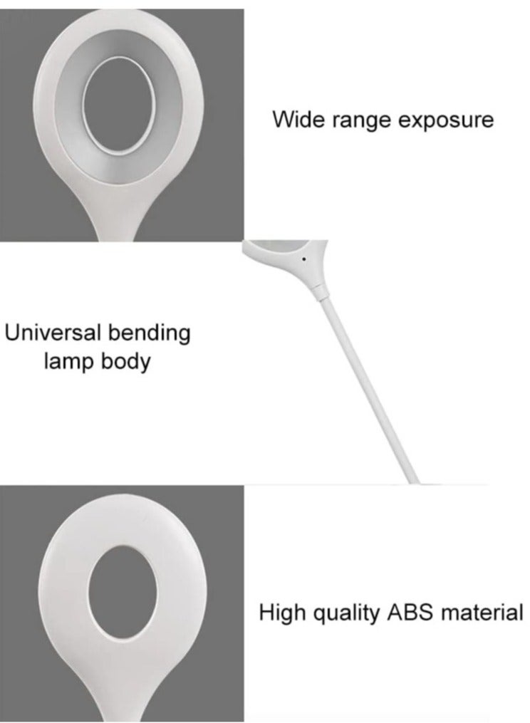 ELTRAZONE Led Table Lamp USB Night Light Lamp, USB Dimmable Voice Control Night Lights, Suitable for Bedroom, Bathroom, Toilet, Stairs, Kitchen, Hallway, Desk, Children, Adults, Plug and Play - Image 4