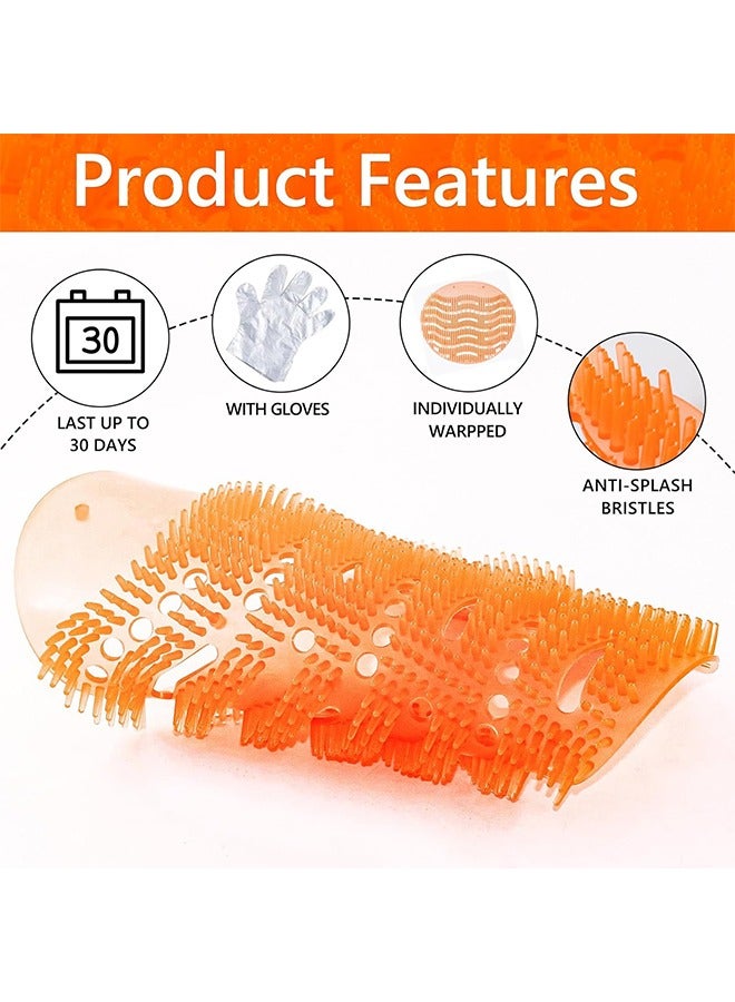 10 Packs Urinal Screens Deodorizer, Urinal Cake Anti-SplashOdor Freshener – Ideal for Hotels，Schools, Bathrooms, Restrooms, Office.(Orange) ﻿ - Image 3