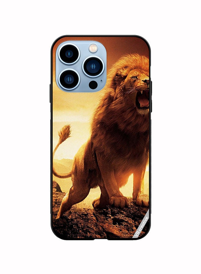 VR CREATIVE Protective Case Cover For Apple iPhone 14 Pro Max Lion King Design Multicolour - Image 1