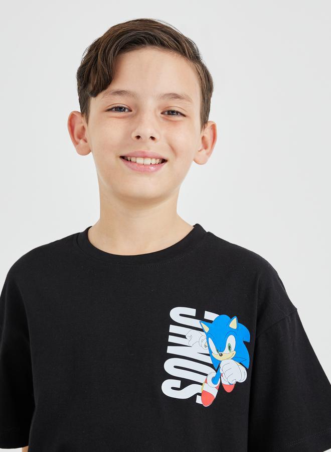 Styli Graphic Print Round Neck T-Shirt - Image 4
